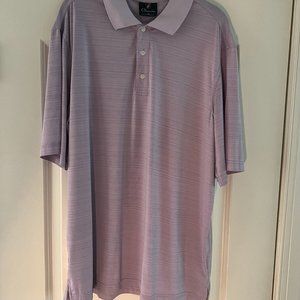 EUC Cleveland Classic Purple Golf Polo Shirt Size L